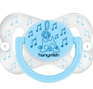 HANYMISH ŞEFFAF DAMAKLI EMZİK 6-18 MAVİ