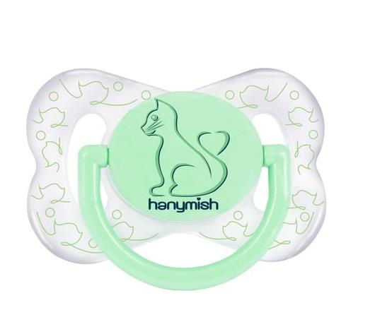 HANYMISH ŞEFFAF DAMAKLI EMZİK 6-18 YEŞİL