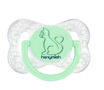 HANYMISH ŞEFFAF DAMAKLI EMZİK 6-18 YEŞİL