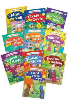 Timaş Hikayelerle Dini Değerler Set - (10 Kitap)