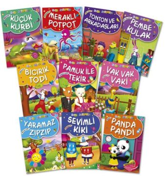 Timaş Mini Masallar 1 Set - (10 Kitap)