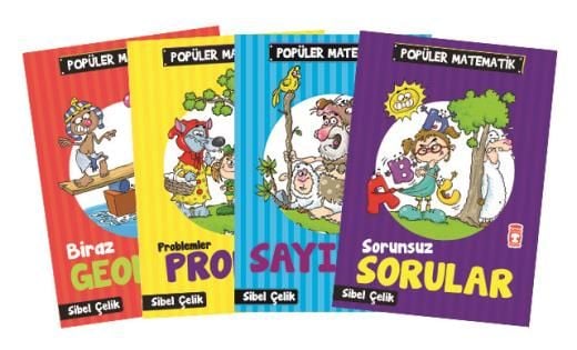 Timaş Popüler Matematik Set - (4 Kitap)