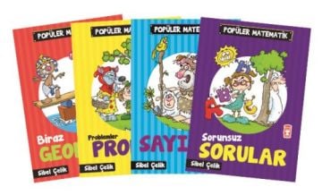 Timaş Popüler Matematik Set - (4 Kitap)