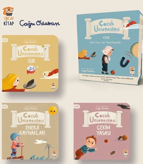 Çocuk Üniversitesi Fizik Set (3 Kitap)
