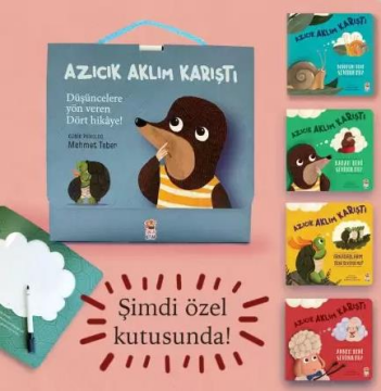 AZICIK AKLIM KARIŞTI SET ( 4 KİTAP )