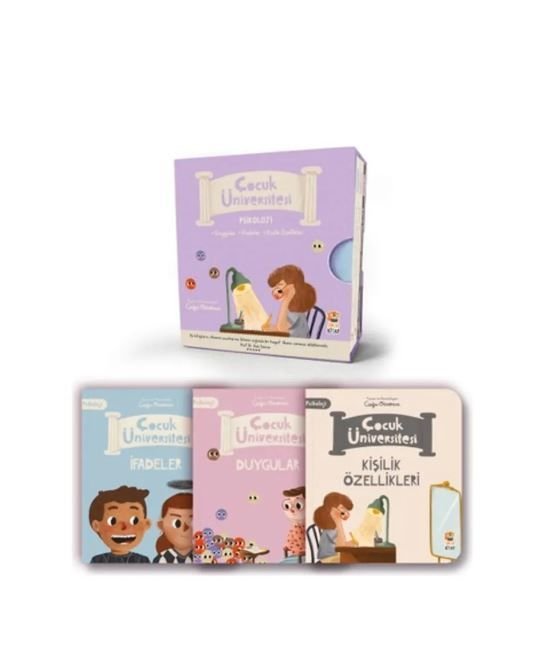 Sincap Kitap Çocuk Üniversitesi Psikoloji Set