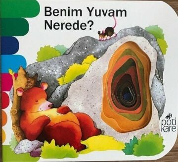 Pötikare Benim Yuvam Nerede ? - Delikli Kitap