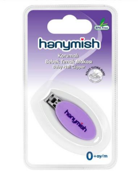HANYMISH KORUMALI BEBEK TIRNAK MAKASI MOR