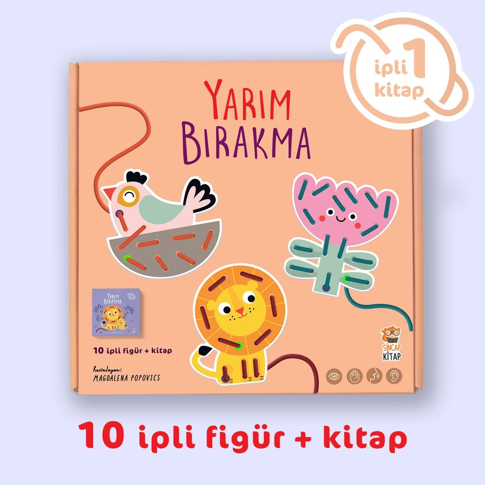 SİNCAP YARIM BIRAKMA İPLİ KİTAP 1 (10 İPLİ FİGÜR)