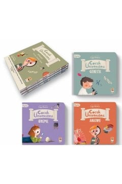Çocuk Üniversitesi Biyoloji Set (3 Kitap)