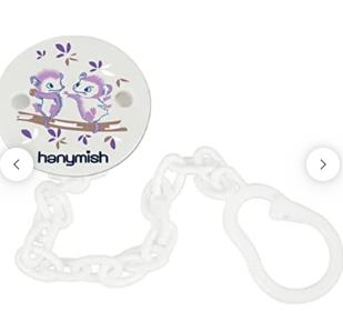 HANYMISH EMZİK ASKI ROZETİ MOR