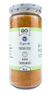 Organik YOĞURTSUZ Bebek Tarhanası +6 Ay 400 GR