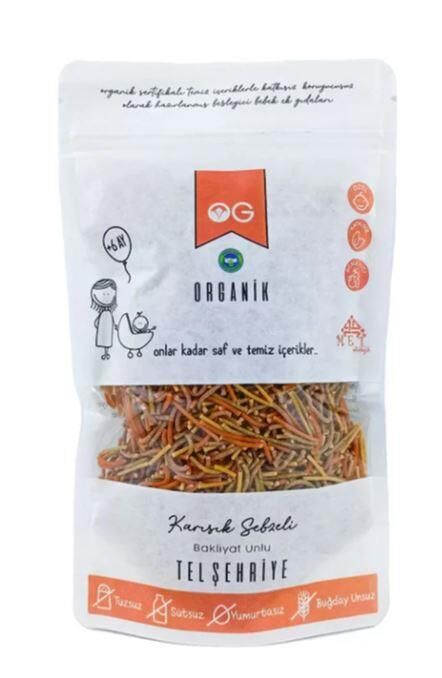 OG ORGANİK KARIŞIK SEBZELİ BAKLİYAT UNLU TEL ŞEHRİYE