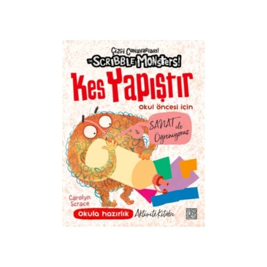Canıs Kes Yapıştır Çizgi Canavarları