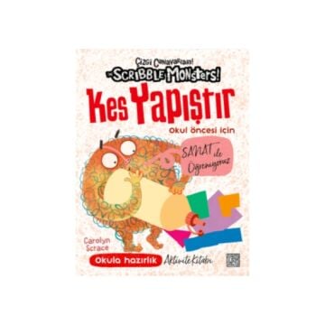 Canıs Kes Yapıştır Çizgi Canavarları