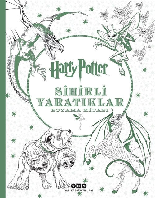 Yapı Kredi Yayınları Harry Potter Sihirli Yaratıklar Boyama Kitabı