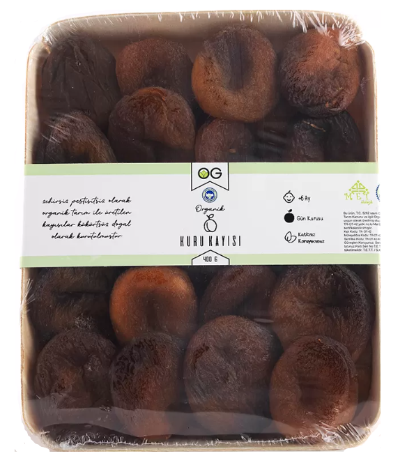 Og Naturel Organik Gün Kurusu Kayısı 400 Gr