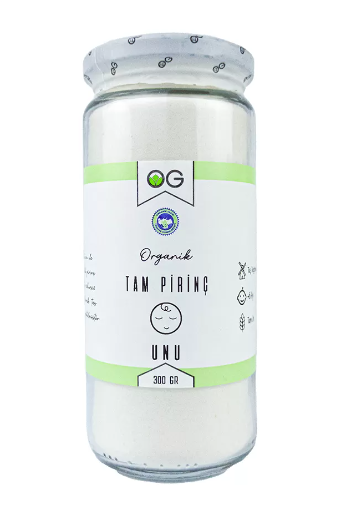 OG Natural Organik Tam Pirinç Unu 300 Gr
