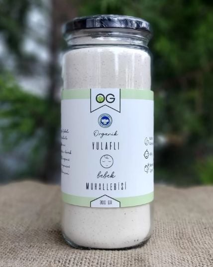 OG NATURAL ORGANİK YULAFLI BEBEK MUHALLEBİSİ KARIŞIMI 300 GR