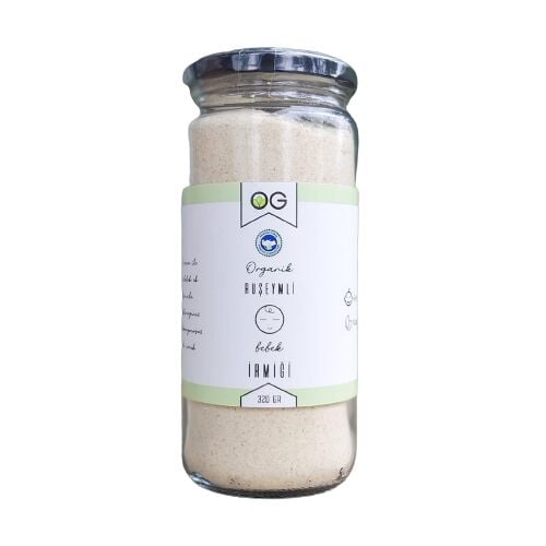 OG NATURAL ORGANİK RUŞEYMLİ İRMİK 320 GR