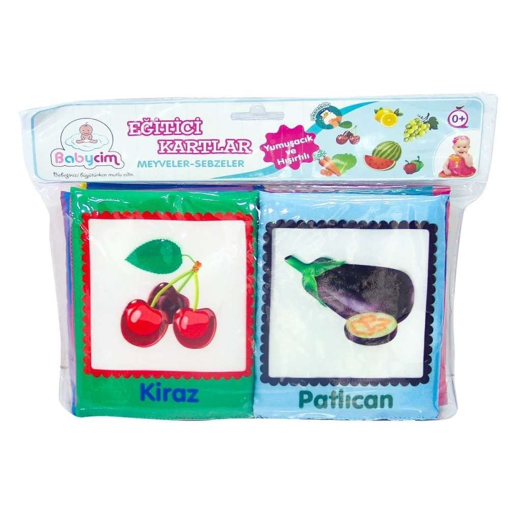 Eğitici Soft Kartlar Meyve&Sebze