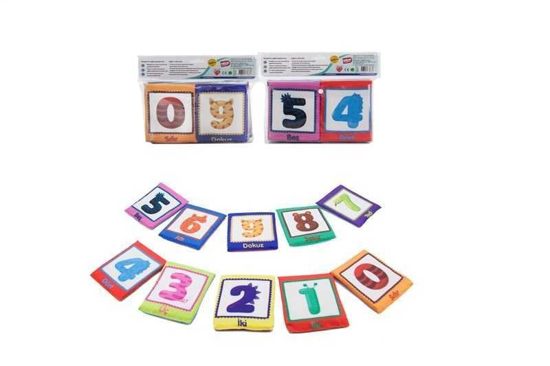 Eğitici Soft Kart Sayılar&Objeler