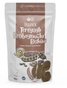 TEREYAĞLI KEÇİBOYNUZLU BİSKÜVİ 100 GR