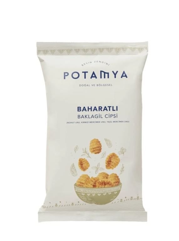 POTAMYA BAHARATLI BAKLAGİL CİPSİ 50 GR.