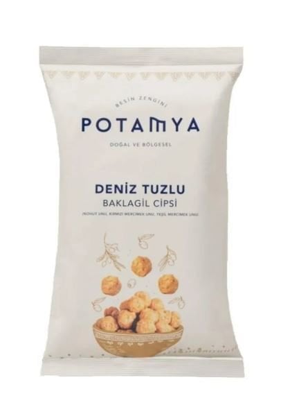 POTAMYA DENİZ TUZLU BAKLAGİL CİPSİ 50 GR