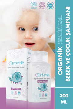 Organik Sertifikalı Aloe Vera Bebek ve Çocuk Şampuanı 300 ml