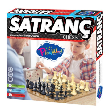 Kutuda Ahşap Satranç