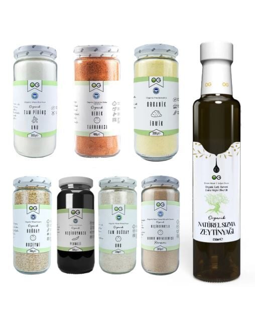 Organik Sertifikalı Bebek Ek Gıda Seti Ultra +8 Ay