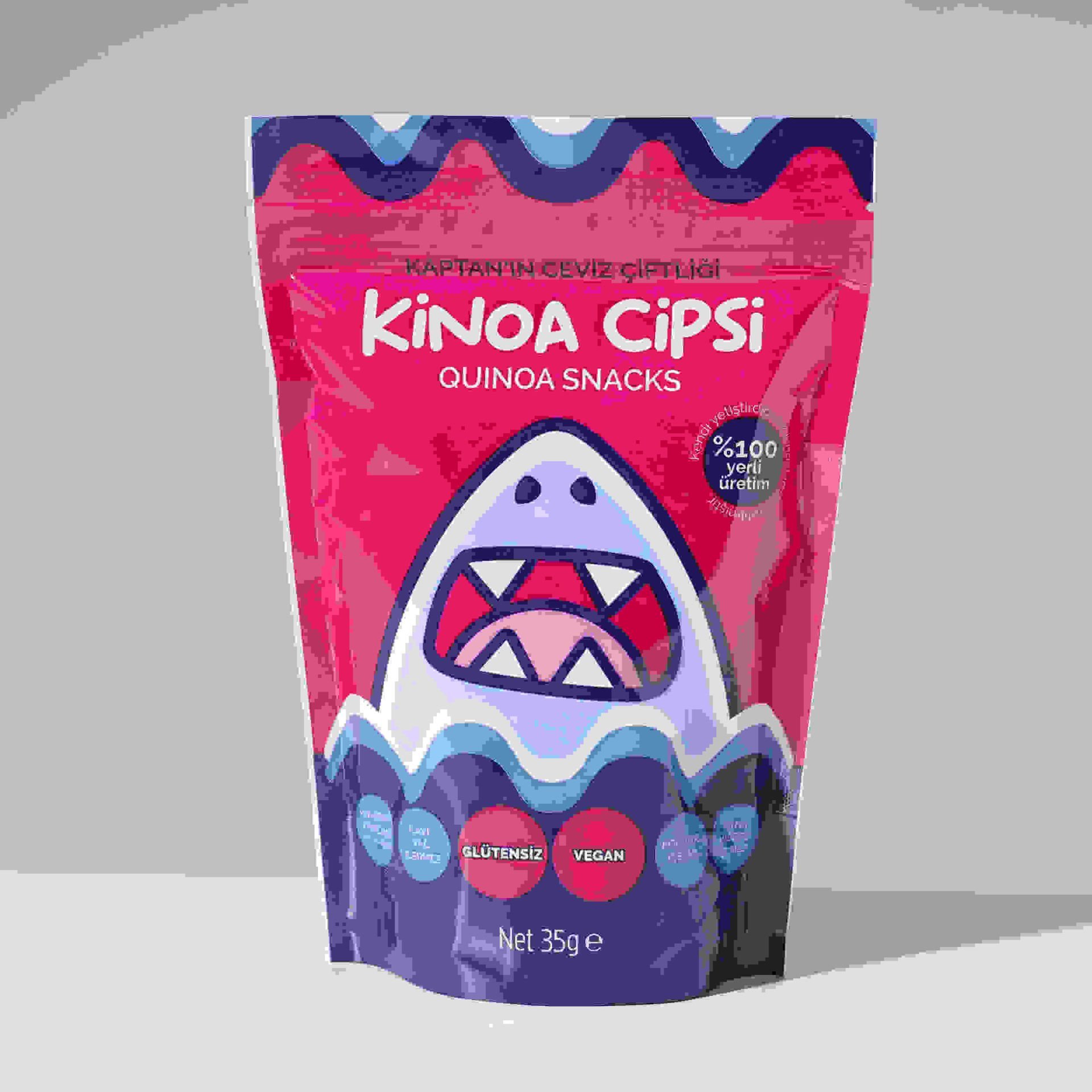 Kinoa Cipsi 35 g (Pembe Paket )