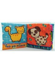 Haydi Öğren - Hayvanlar (Kumaş Kitap)