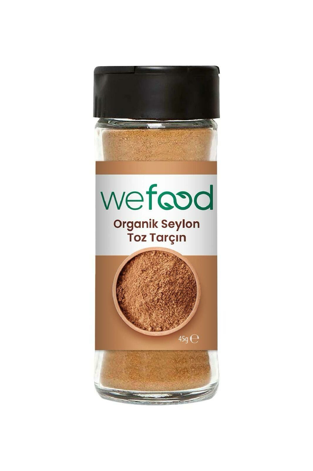 WEFOOD ORGANİK SEYLON TARÇIN TOZ 45 GR