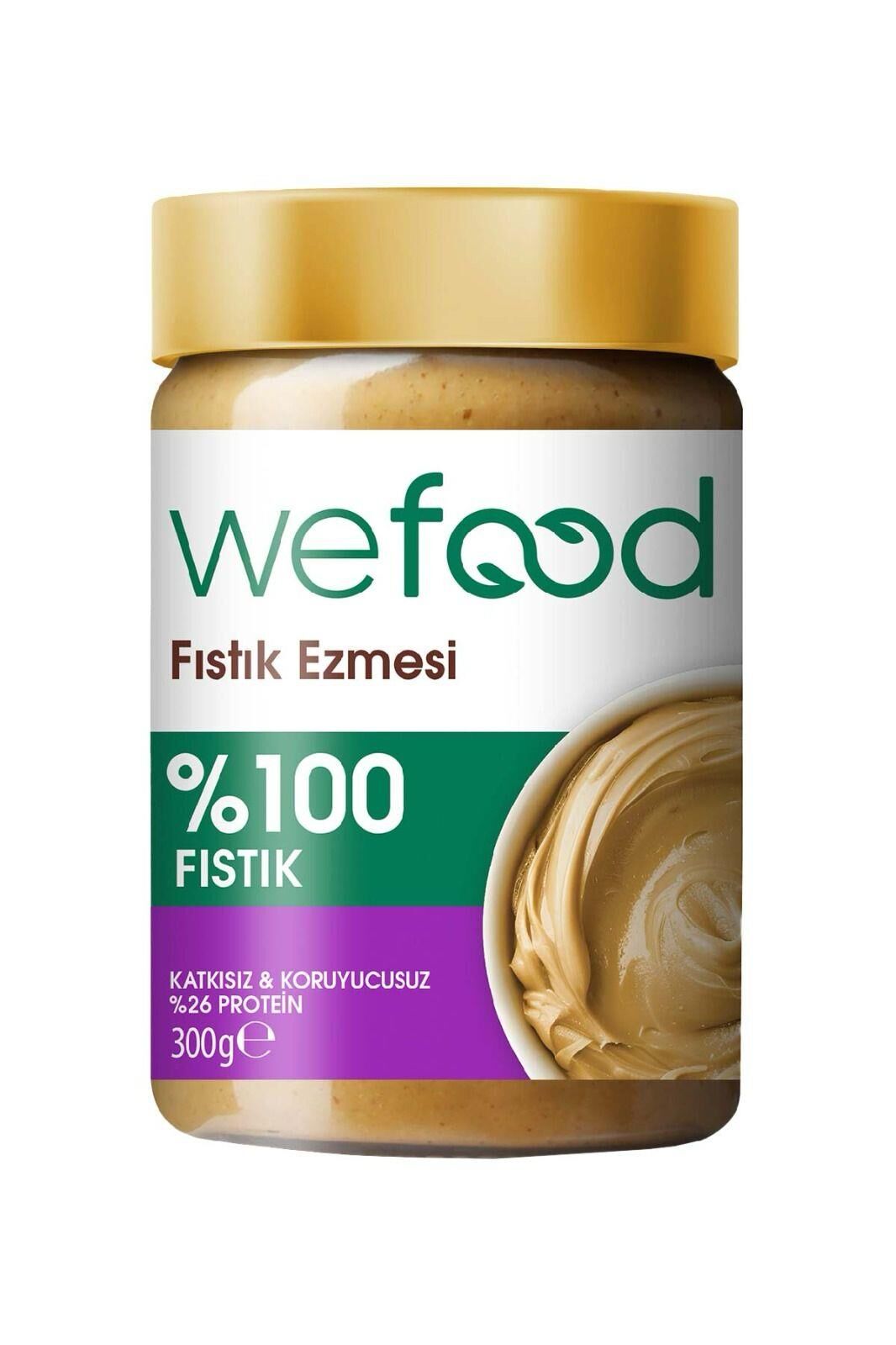 WEFOOD YER FISTIĞI EZMESİ %100 (SADE) 300 GR