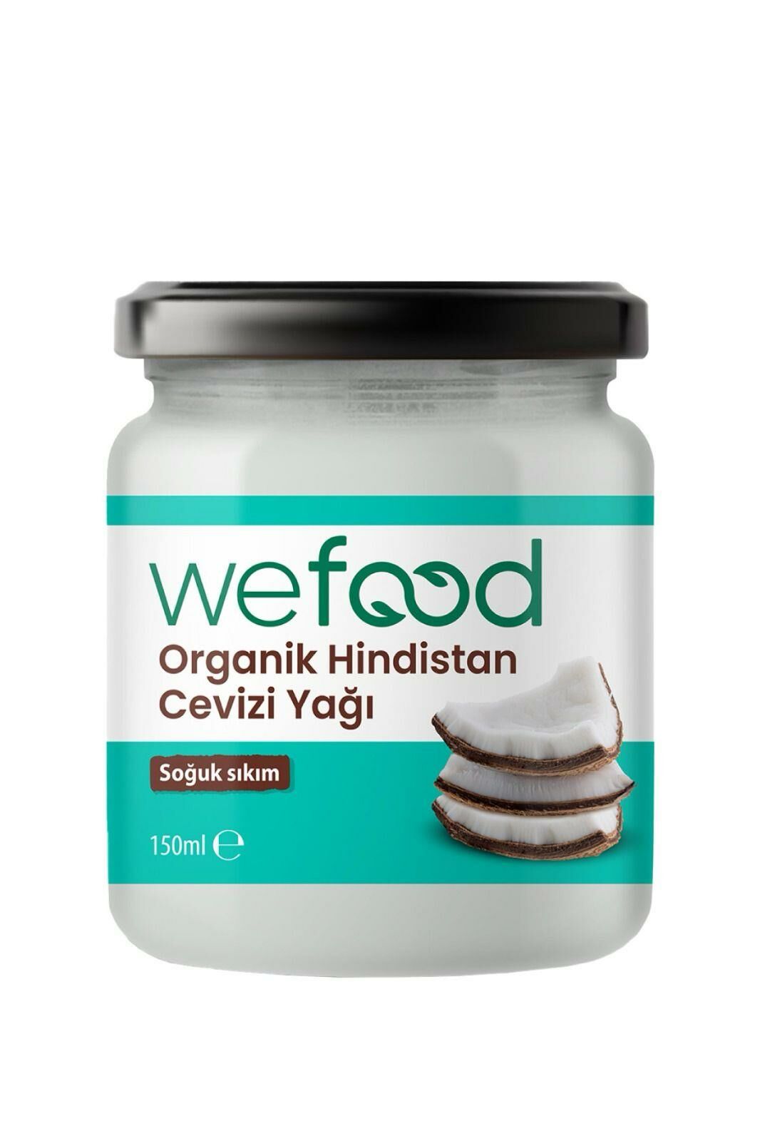 WEFOOD ORGANİK HİNDİSTAN CEVİZİ YAĞI 150 ML (SOĞUK SIKIM)