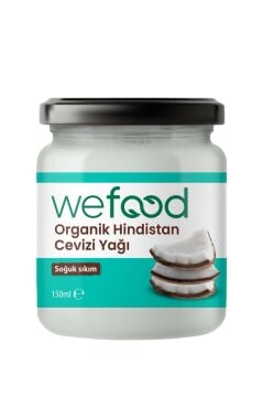 WEFOOD ORGANİK HİNDİSTAN CEVİZİ YAĞI 150 ML (SOĞUK SIKIM)