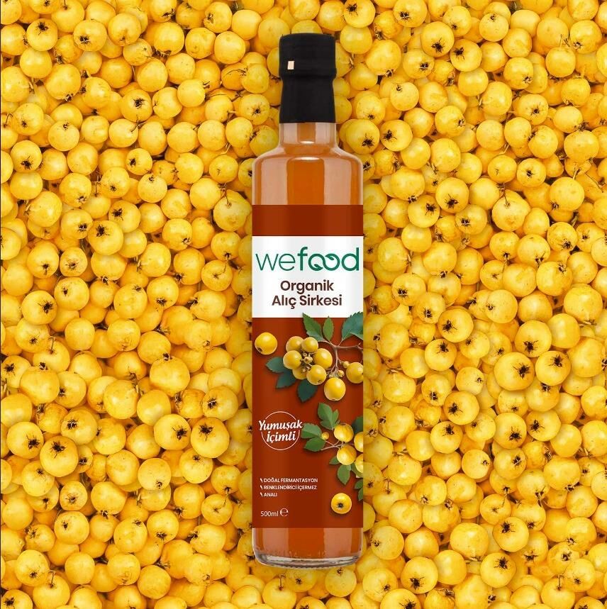 WEFOOD ORGANİK ALIÇ SİRKESİ 500 GR
