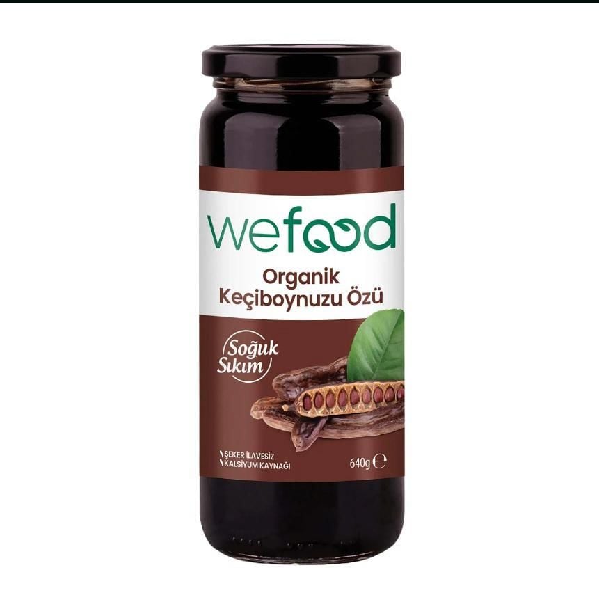 WEFOOD ORGANİK KEÇİBOYNUZU ÖZÜ 640GR