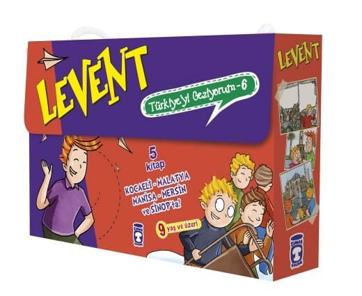 Levent Türkiyeyi Geziyorum 6 Set (5 Kitap)