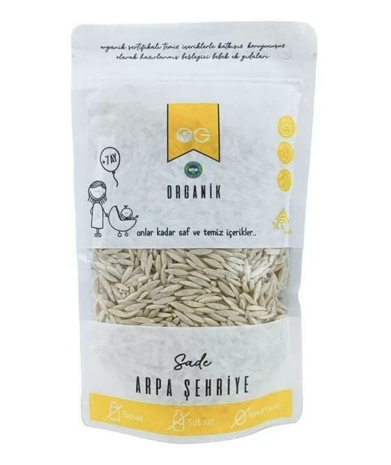 OG ORGANİK SADE ARPA ŞEHRİYE