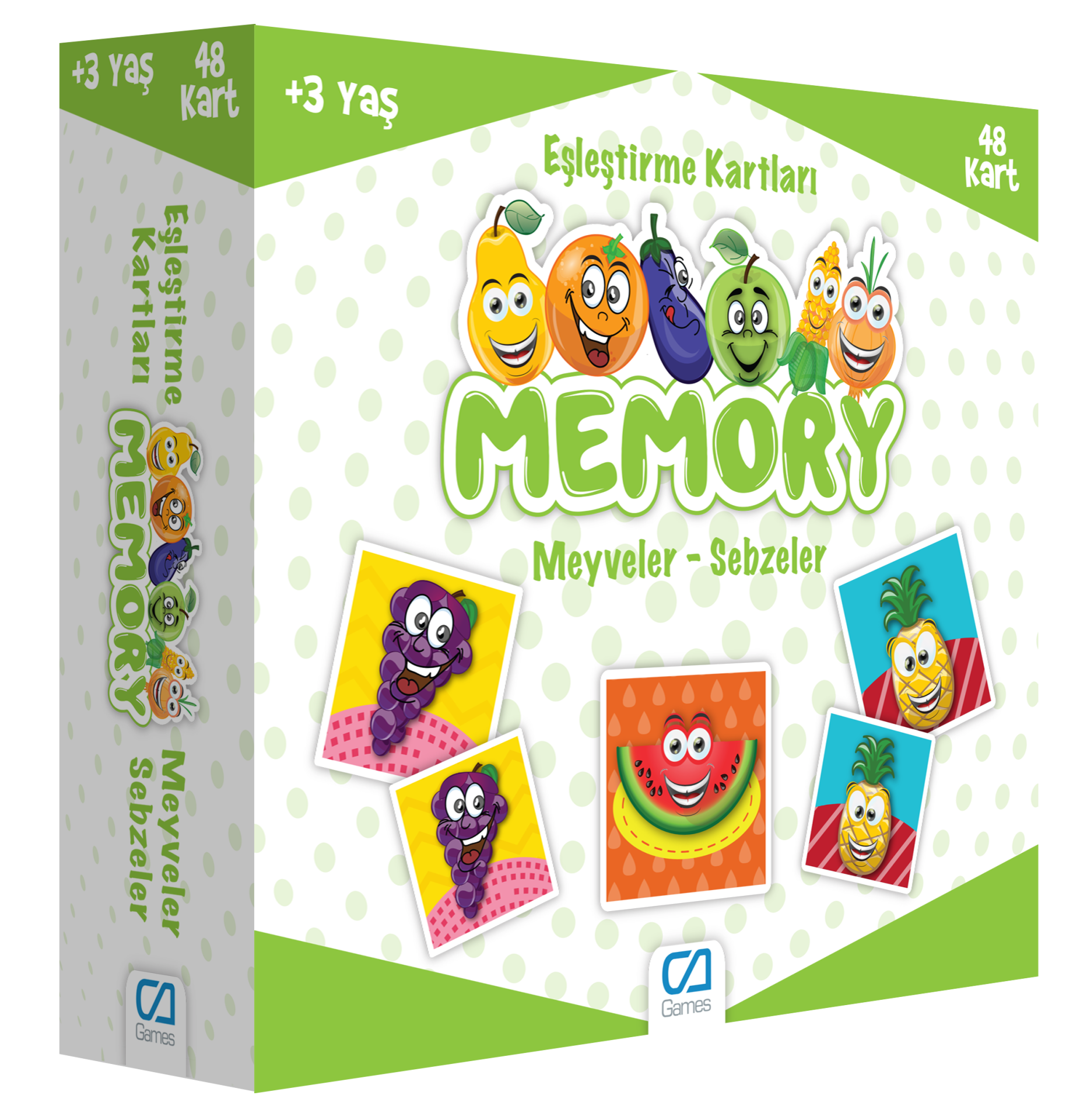CA Games Meyveler - Sebzeler Memory