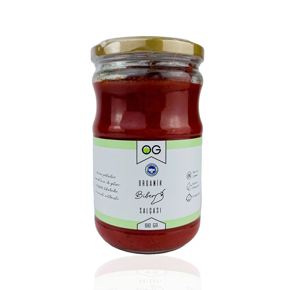 Og Organik Biber Salçası 610Gr.