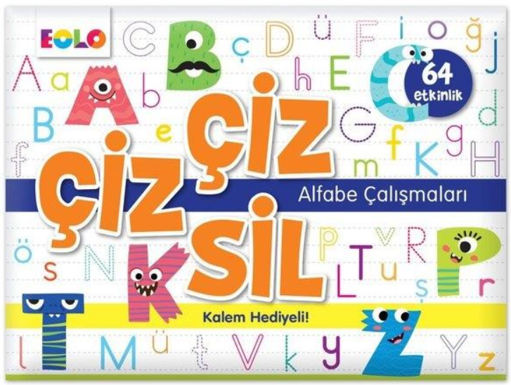 EOLO ÇİZ ÇİZ SİL ALFABE