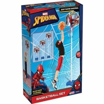 Dede Spiderman Ayaklı Basketbol Seti