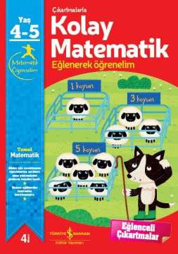 Çıkartmalarla Kolay Matematik 4 – 5 Yaş