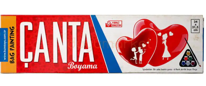 Kumtoys Çanta Boyama