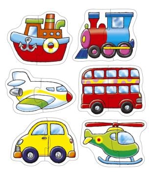 Orchard Toys Transport 18+ Ay Puzzle