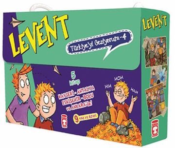 Levent Türkiye´Yi Geziyorum Seti - 4 (5 Kitap)